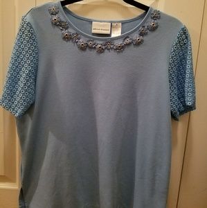 Light Blue Spring/Summer Top